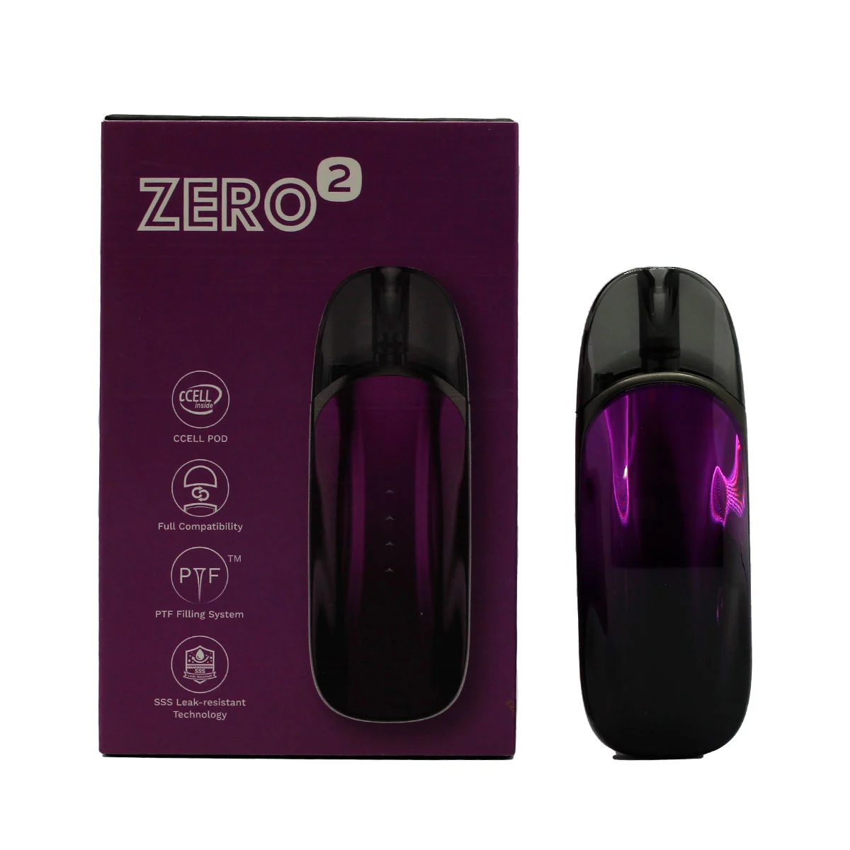 Smoke Zero Black Purple